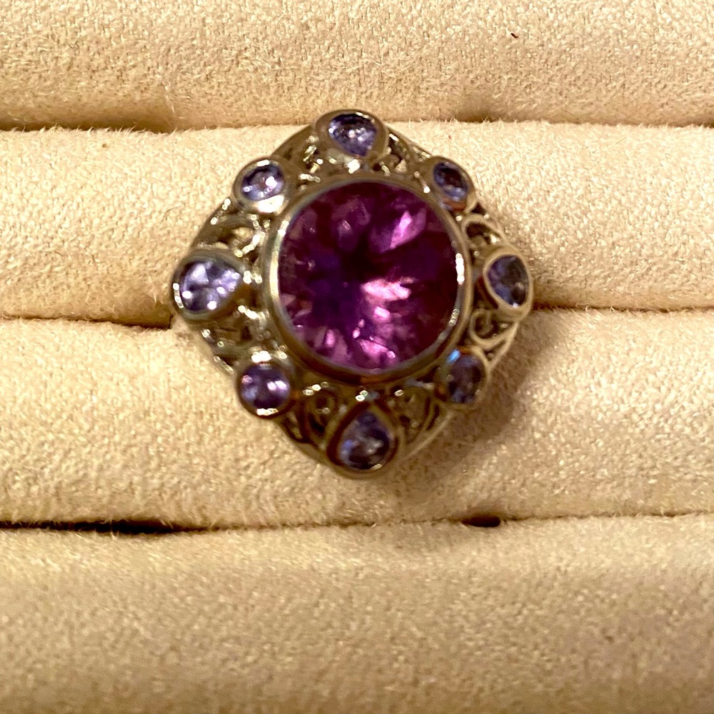 Lavender Stone Ring